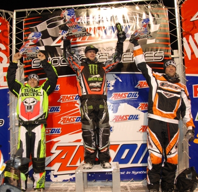 The All-Arctic Cat podium from Duluth 2009