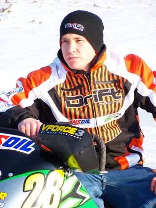 Team Arctic oval racer, P.J. Wandersheid