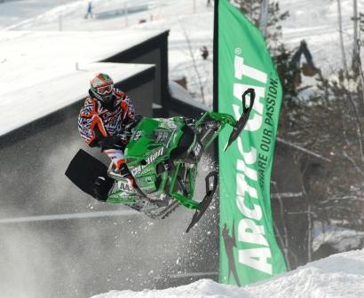 Logan Christian is now a Pro on the Arctic Cat/CBR team