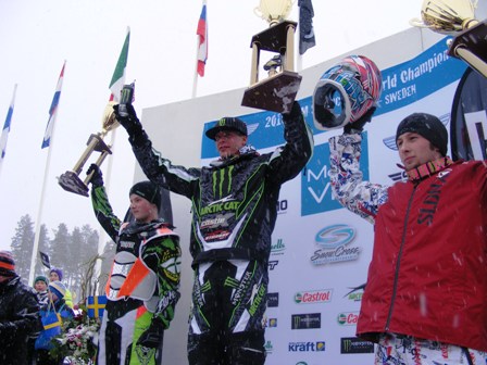 Team Arctic sweeps 2010 Snocross World Championship podium
