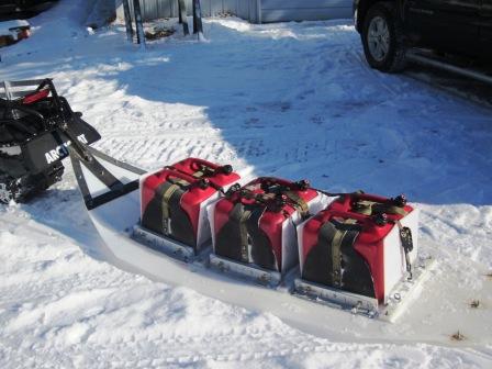 Custom fuel sleigh