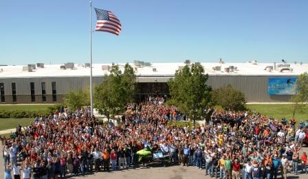 Arctic Cat employees at the 1 Millionth Celebration