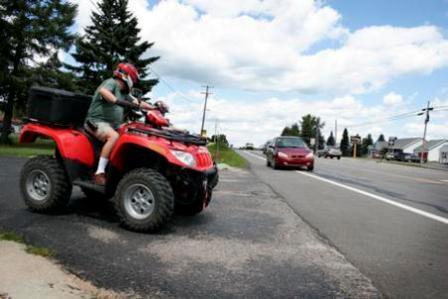 Ride ATVs and Prowlers in TRF during the 50th