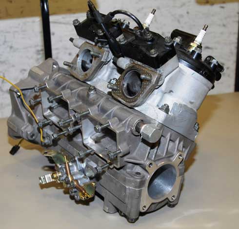 First Suzuki-built laydown 440 engine
