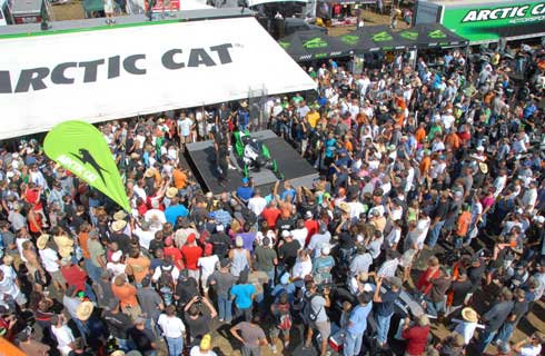 2012 Arctic Cat Sno Pro 600 race sled unveiled