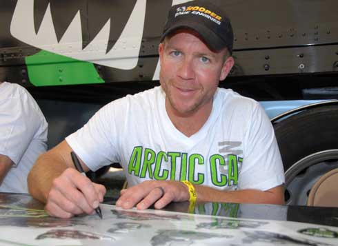 Arctic Cat racer Gary Moyle