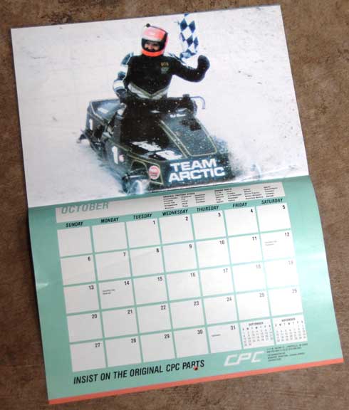 CPC Snowmobile Calendar