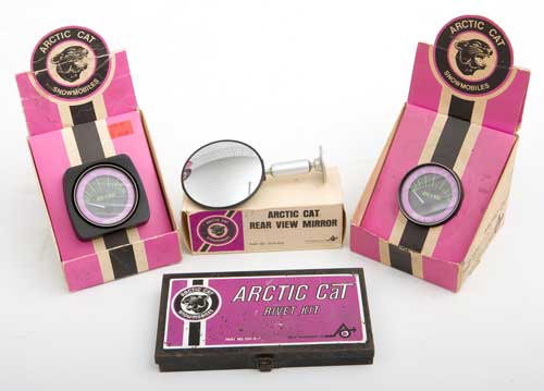 Ische family collection of Arctic Cat memorabilia