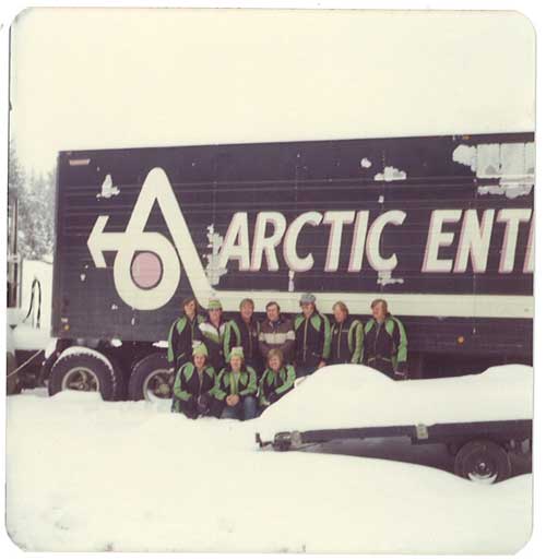 Arctic Cat Test Crew circa 1973-74