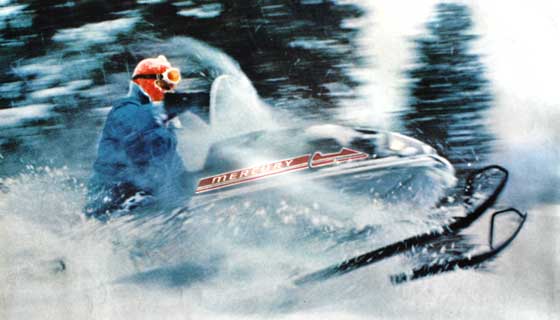 Mercury Snowmobile Racing goes big