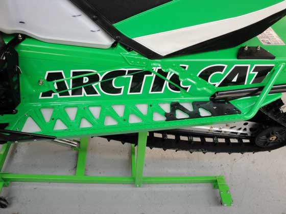Brian & Paul Dick's 2012 Arctic Cat Iron Dog race sleds