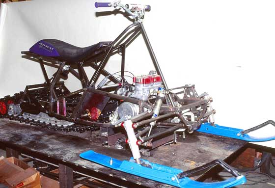 Speedwerx prototype snowmobile from the late 1990s