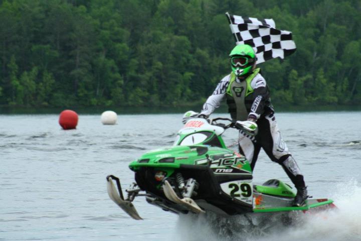 Team Arctic Cat racer Dale Lindbeck wins 2012 IWA in Moose Lake