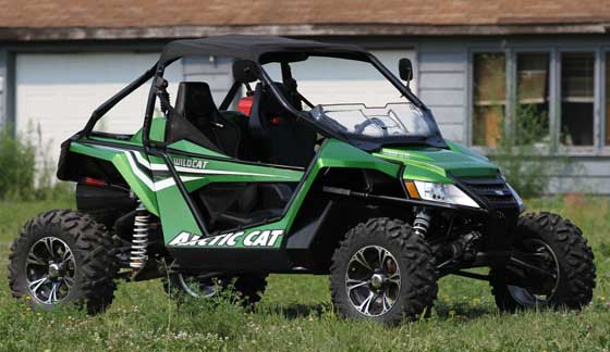 Arctic Cat Wildcat for the Class 5 Rally to TRF