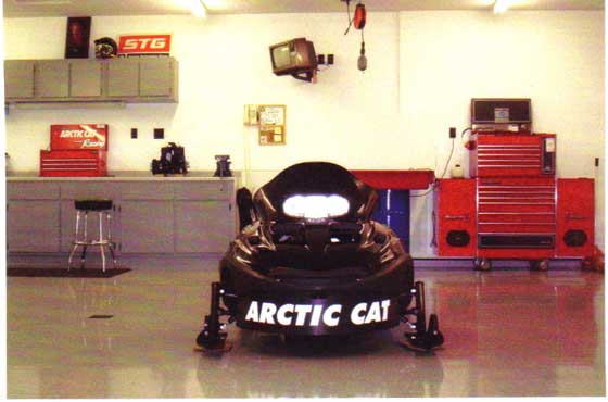 Tom Wantland's Arctic Cat Thundercat project