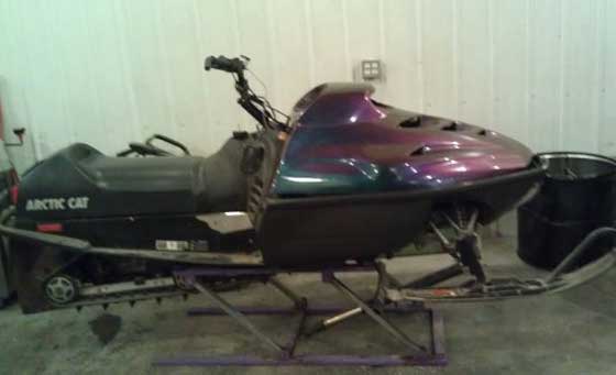 Craigslist for 8-28-12 Arctic Cat 800 with a sweet riser system