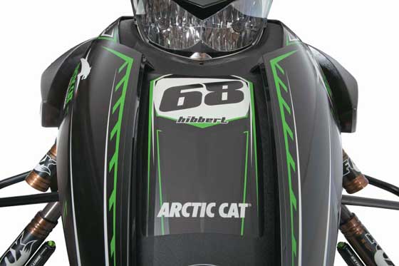 2013 Arctic Cat F800 Tucker Hibber Race Replica