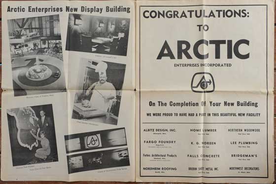 Arctic Cat Display Building from 1971
