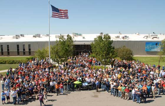 Arctic Cat's One Millionth Snowmobile Party, summer 2010