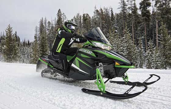 2013 Arctic Cat snowmobile trail permit promotion