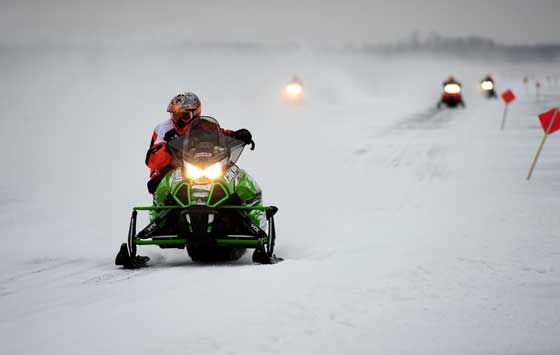 Team Arctic Cat CBR racer D.J. Ekre, photo by ArcticInsider.com