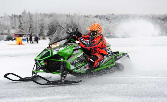 Team Arctic Cat racer Wes Selby. Photo by ArcticInsider.com