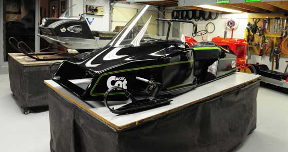 Arctic Cat Sno Pro and Panther at Zedshed