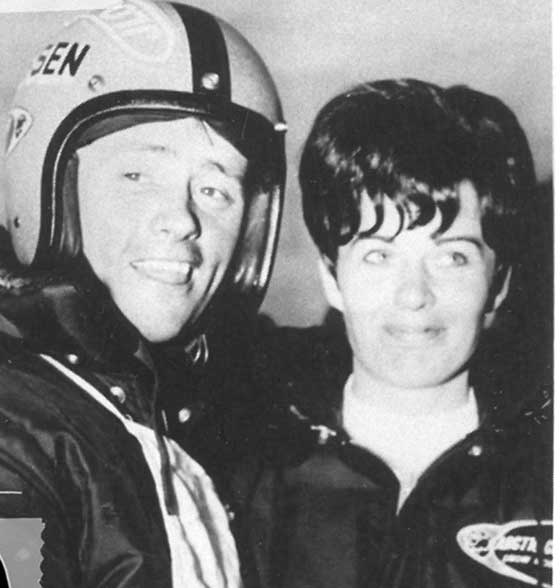 Roger Janssen and wife Barb in 1969