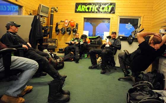 The Arctic Cat Mountain Test Team