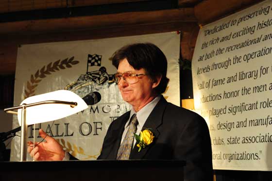 Norman Ball III at the 2013 SHOF Induction