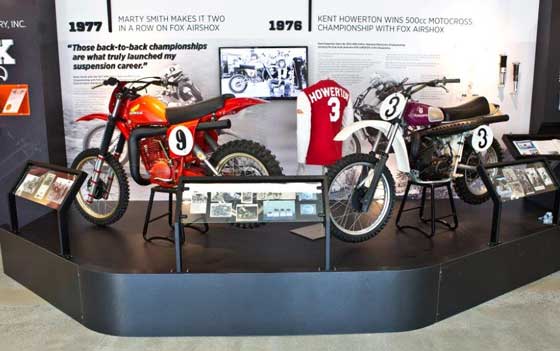FOX SHOX Museum and 40-year history