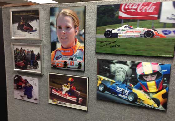On the walls at Arctic Cat in TRF, photo by ArcticInsider.com