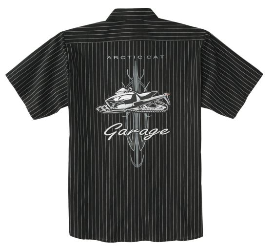 Arctic Cat Garage Collection Pinstripe Shirt