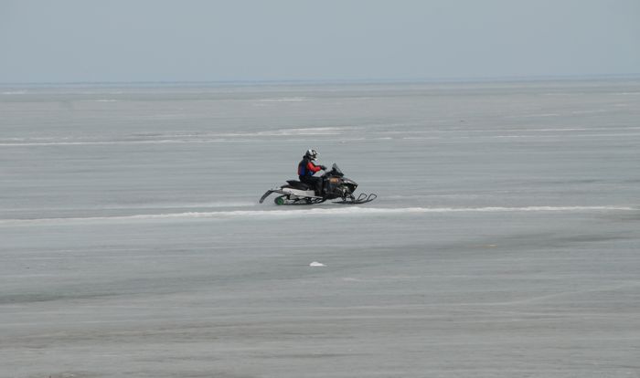 Prototype testing of the Arctic Cat ProCross in 2010. Photo by ArcticInsider.com