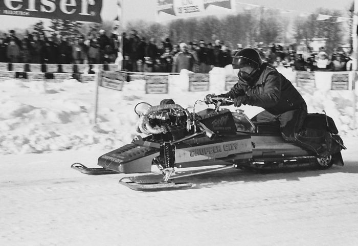 Marv Jorgenson recorded a snowmobile speed record of 142.6 mph in 1982