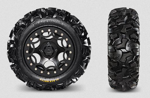 Blackwater tires on the new Arctic Cat Wildcat X Limited