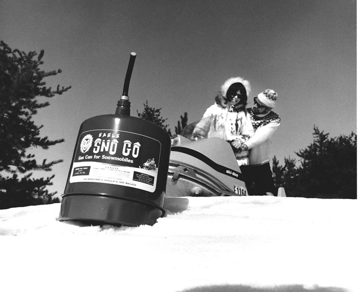 TGIF: The snowmobile gas can in the wilderness edition