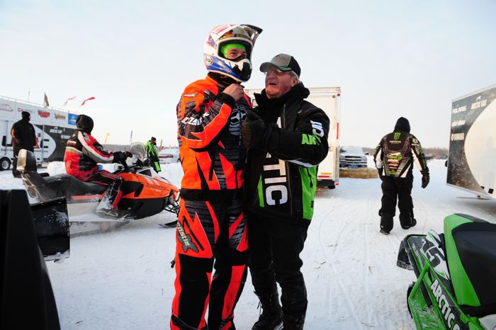 Team Arctic’s Wes Selby and Roger Skime. Photo by ArcticInsider.com