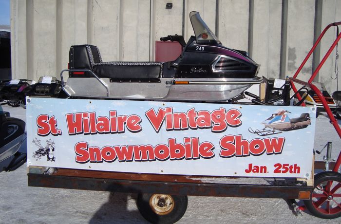 St. Hilaire, MN, Vintage Snowmobile Show & Ride In
