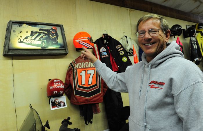 Jim Dimmerman, 2014 Snowmobile Hall of Fame weekend. Photo by ArcticInsider.com