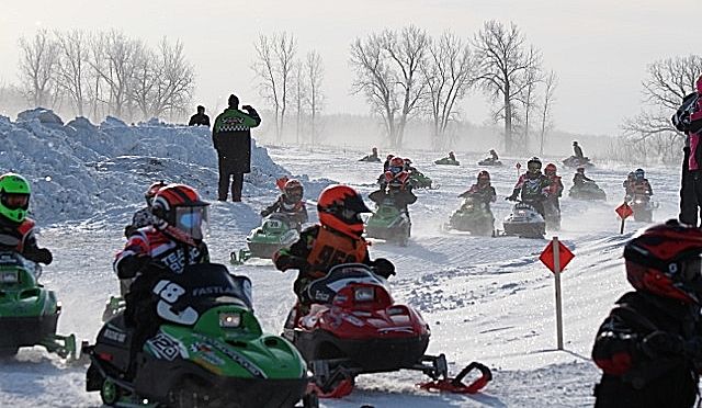 120-class cross-country snowmobile racing in USXC