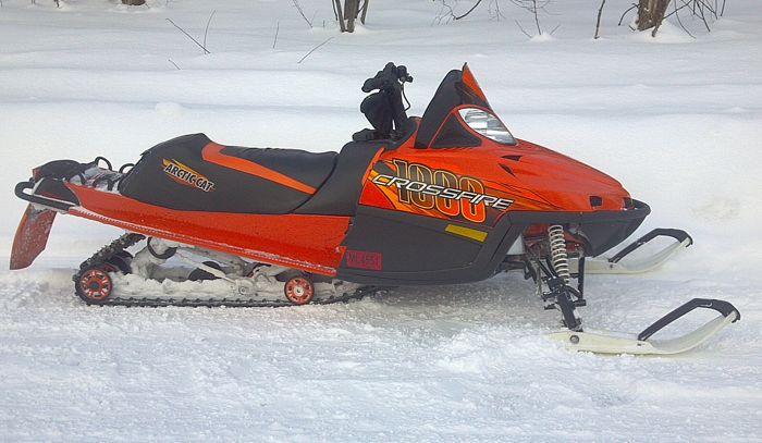 Mike Miller's Arctic Cat Crossfire Transformation snowmobile