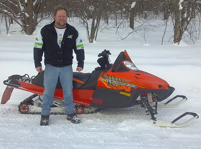 Mike Miller's Arctic Cat Crossfire Transformation snowmobile