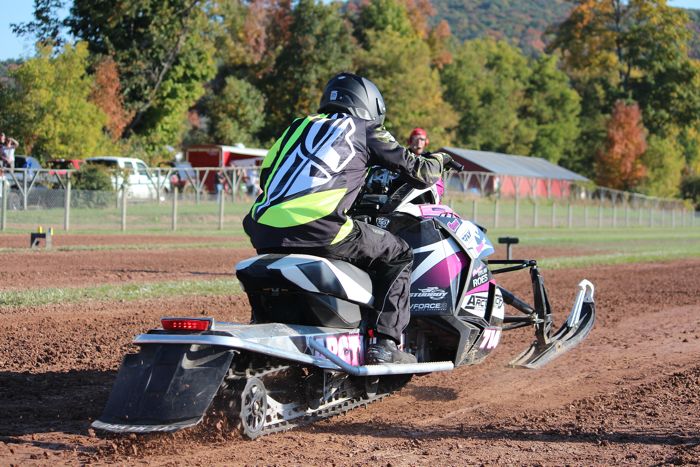 Dylan Roes, D&D Racing and Team Arctic Cat grass drag champ.