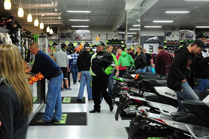 2014 Country Cat Open House for Arctic Cat dealership. Photo by ArcticInsider.com