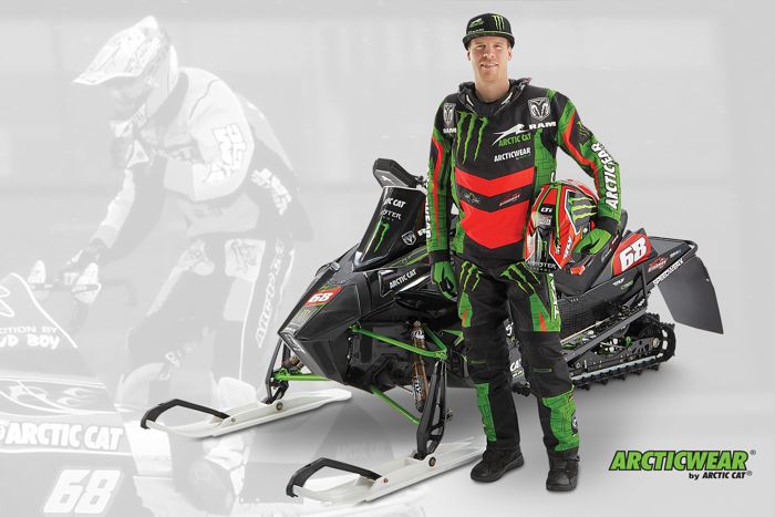 Tucker Hibbert is back wearing Arcticwear Race Gear from Arctic Cat. Photo posted by ArcticInsider.com