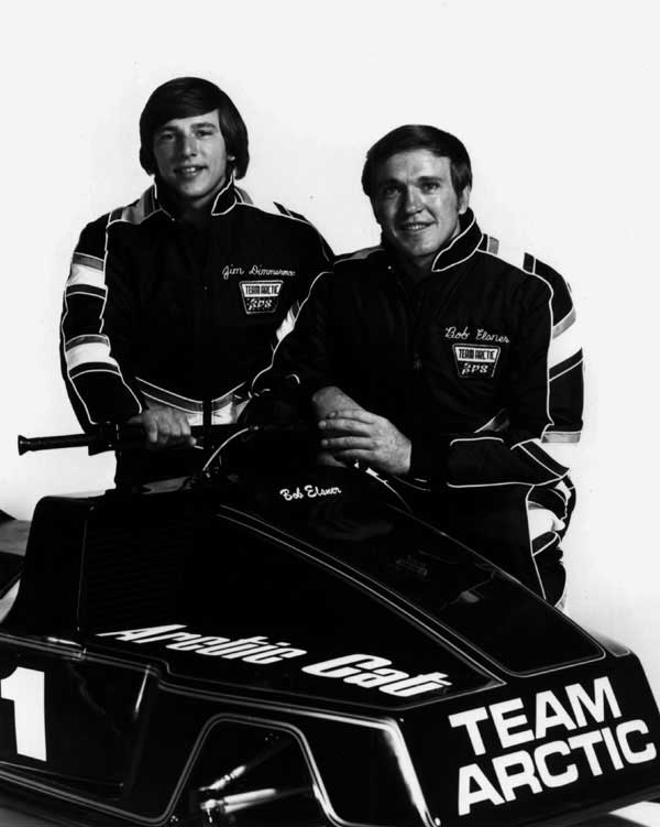Team Arctic Sno Pro drivers Jim Dimmerman and Bob Elsner. Photo posted by ArcticInsider.com