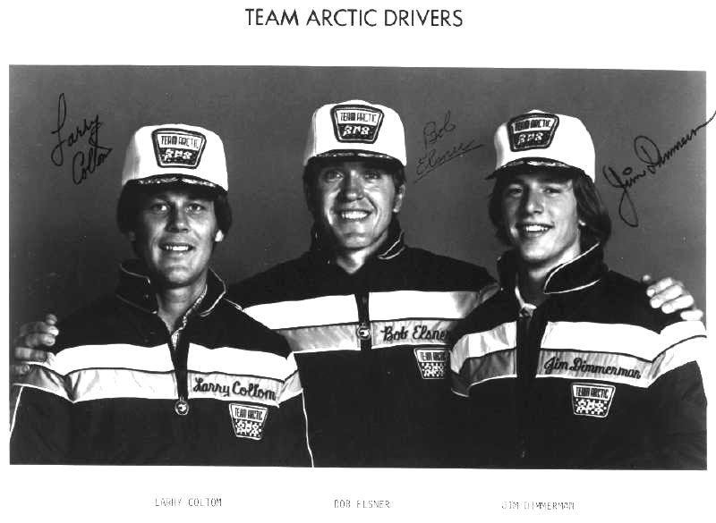 Team Arctic Cat's Larry Coltom, Bob Elsner and Jim Dimmerman. Posted by ArcticInsider.com