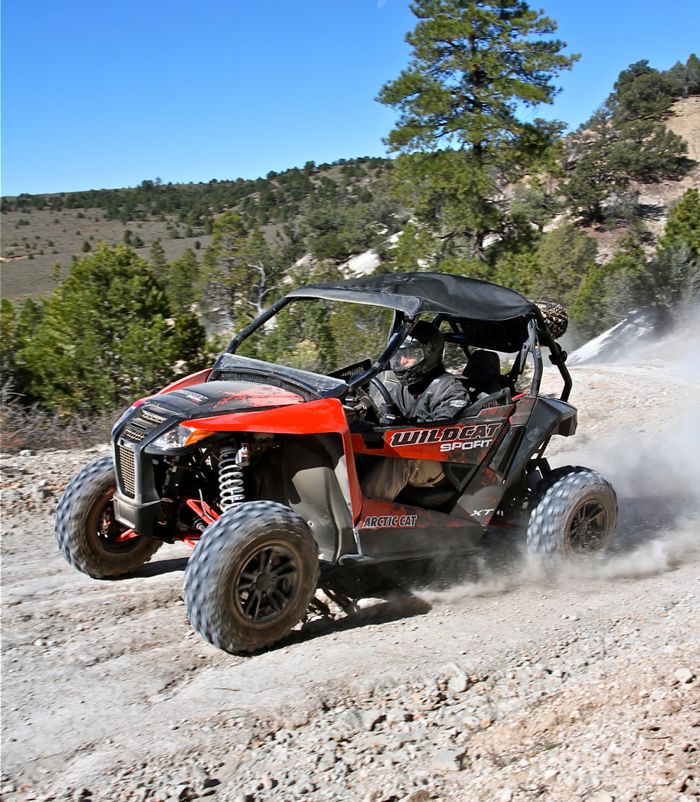 Arctic Cat Wildcat Sport UTV side-by-side. Photo by Pat Bourgeois