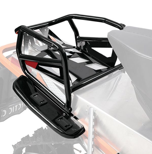Arctic Cat Expedition Rack for snowmobiles. Posted by ArcticInsider.com